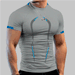 Men's T Shirt Fitness Training Breathable Short Sleeved European Size Quick Drying Clothing Sports Fashion T Shirt Factory Delivery_viptrois.com