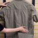 Men's Clothing New Fashion Thin Loose Workwear Lapel Short Sleeved Shirt Summer Casual Shirt_viptrois.com