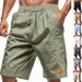 Men's Clothing Men's Style Summer Linen Shorts Loose Fit Breathable Beachwear Sportswear Casual Five Point Pants Best Selling_viptrois.com