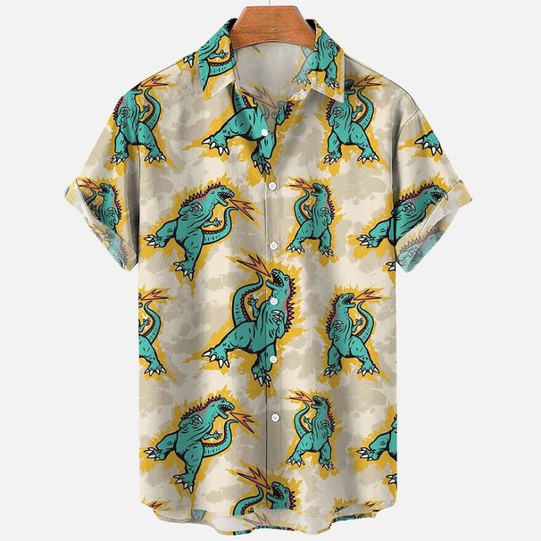 Camisas Hawaianas Para Hombres Moda Cómoda Unisex Camisetas De Manga Corta Viajes En La Playa Surf Casual Hombres De Gran Tamaño_viptrois.com