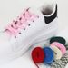 Flat Single Layer Mesh Belt Printing Splash Shoelaces White Shoes Fancy Color 1970 Creative Shoelaces_viptrois.com