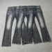 Men's Clothing Texture High Street Style Washed Straight Jeans Retro Vibe Flared Jeans_viptrois.com