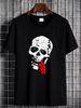 NWT Jesse Pink Skull Tshirt Black Size S-5XL Slightly Versatile Designer Clothes Soft Unisex Stylish Breathable Stretched Streetwear Graphic_viptrois.com