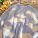 Pure Japanese Style Design Sense Niche Lazy Cloud Unisex Autumn Winter Couple Loose Versatile Knitted Sweater Men_viptrois.com