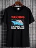 Warning I Bought The Drink Package Funny Cruise T-Shirt Unisex Casual Homme Fashion Soft Top For Everyday Wear Comfortable Versatile Slightly_viptrois.com