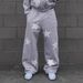 New Trend Brand Street Hip Hop Fashion Printing Loose Casual Sweatpants Sweatshirt_viptrois.com