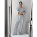 Men's Clothing High End Sporty Casual Pants, A Hot Seller In Trade, Loose Fit, Drape, Drawstring Elastic Waist, Slimming Wide Leg Trousers_viptrois.com
