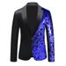 US Size New Men's Sequin Blazer Dance Costume Host Outfit_viptrois.com