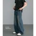 "90s Vintage Wide-Leg Jeans – Unisex High Waist Relaxed Fit Denim Pants (Oversized Straight Cut, Retro Streetwear Year-Round Staple)"_viptrois.com