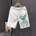 Men's Clothing Loose Fitting Casual Pants, Sports Pants, Fashionable And Trendy Brands, Mid Waist Temperament Men's Shorts, Youthful And Popular_viptrois.com