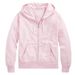 Men's Clothing Unisex Zip-Up Hoodie & Jogger Set - Trendy Casual Outfit In Blossom Pink, Custom Logo Option, Winter Warmth, Polyester Blend_viptrois.com