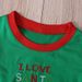 Christmas Santa Claus long home suit children's home suit children's suit Instagram_viptrois.com
