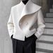 Autumn And Winter New European And American Hot Selling Men's Double Breasted Jacket Small Suit_viptrois.com