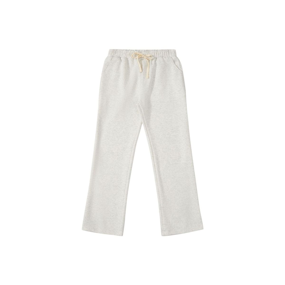 Men's Clothing Tailored Scimitar Gray Sweatpants Loose And Versatile Solid Color Casual Sickle Pants Men's Trousers_viptrois.com