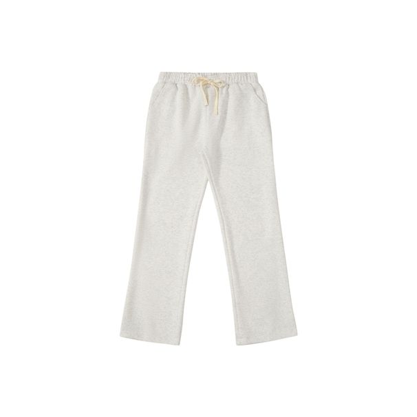 Men's Clothing Tailored Scimitar Gray Sweatpants Loose And Versatile Solid Color Casual Sickle Pants Men's Trousers_viptrois.com