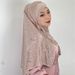 Women's Hijab ladies' headscarf hot diamond long scarf grid pattern diamond ladies' headscarf scarf_viptrois.com