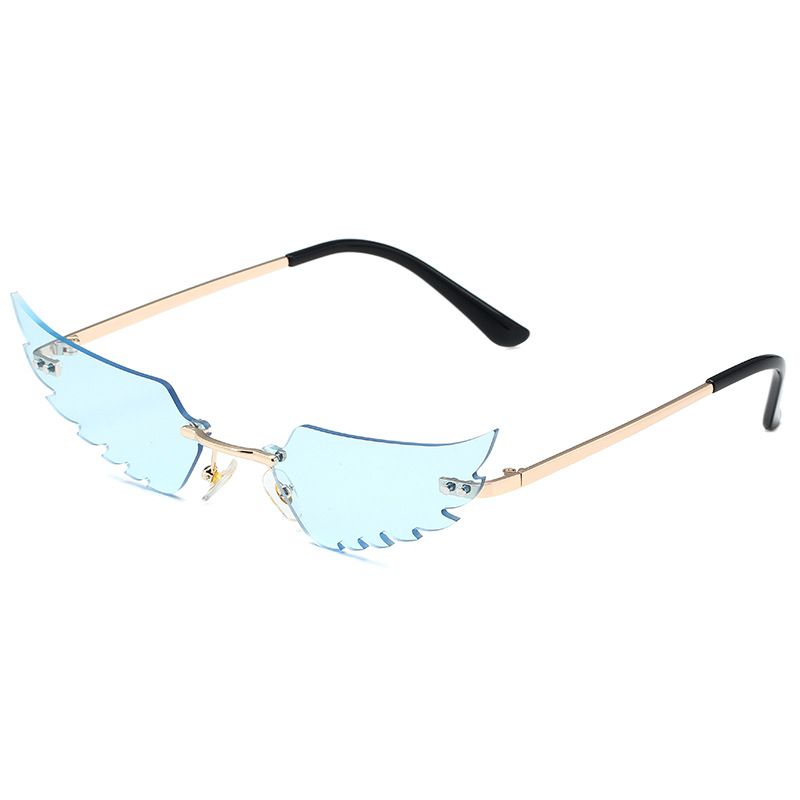 Men's Sunglasses Personality Funny Sunglasses, Fashionable Hip Hop Wing Sunglasses For Women_viptrois.com