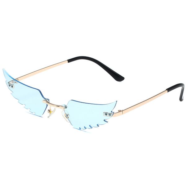 Men's Sunglasses Personality Funny Sunglasses, Fashionable Hip Hop Wing Sunglasses For Women_viptrois.com