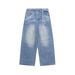 Men's Clothing Design Cat Whisker Jeans Trendy Brand Simple And Versatile Straight Trousers For Men_viptrois.com