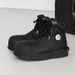 Men's Shoes Big Head High Top Shoes Men And Women Thick Bottom Heightening Martin Boots Niche High Street Style Board Shoes Couple Bread Shoes_viptrois.com