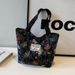 Women's Tote Bag Large Capacity Large Capacity Butterfly Canvas Bag Commuter Tote Bag Women's Fashion Go Out Shoulder Mommy Bag_viptrois.com
