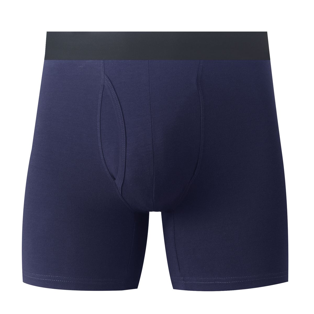 Pulse European Cross-Border Men's Underwear Long Style Plus Pure Cotton Open-Crotch Briefs US Large Size Breathable Export_viptrois.com