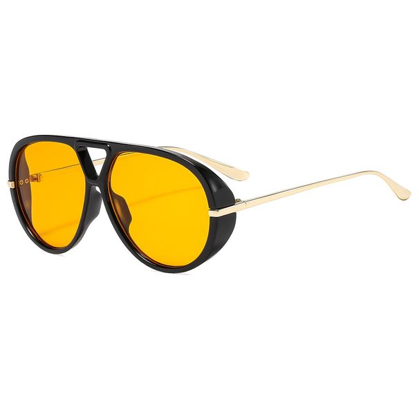 Men's Sunglasses Fashion Large Frame Ins Toad Sunglasses For Women Trend Advanced Sun Protection Sunglasses New Sunglasses_viptrois.com