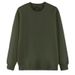Pure Pure 320g Heavyweight Men's In Stock Wholesale Disan Cotton Solid Color Crew Neck Loose Ribbed Cuff Sweatshirt_viptrois.com