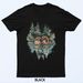 Otter Pair In Tranquil Forest Lake Reflection T-Shirt Mens Womens Tees Top_viptrois.com