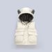 kid's clothing Monochrome cute hat children's vest Casual fashion sleeveless vest_viptrois.com