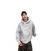 Spring thin coat trend 2025 new hooded sweatshirt, early spring high-end zipper cardigan_viptrois.com