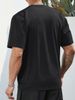 With Brand Logo 100% Cotton Summer Men Loose T-Shirts Casual Breathable Short Sleeves Fashion Outdoor High Street Top_viptrois.com