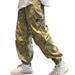 Mother&Kids Kids' wear Boys' pants Summer wear mosquito repellent pants Kids Medium and large kids sweatpants Thin summer style_viptrois.com