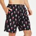 Men And Women, Quick-Dry, Loose Fit, Couple's Five-Point, Plus Size, Floral Trendy Mid-Length Shorts For Beach Vacation_viptrois.com