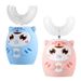 360° U-shaped Ultrasonic Electric Toothbrush For Kids Silicone_viptrois.com