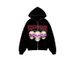 2023 New Japanese Anime Print Punk Style Harajuku Y2k Gothic Hoodie Long Zipper Sweatshirt_viptrois.com