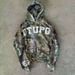 New Popular European And American 3D Printing Digital Casual Fashion Loose Men's Camouflage Hooded Zipper Sweater_viptrois.com