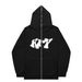2023 Dark Butterfly Unisex Hoodie Gothic Couple Harajuku Oversized Zipper Sweatshirt_viptrois.com