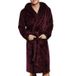Men's Clothing warm men's large size thickened hooded patch pockets extended winter long sleeved solid color nightgown_viptrois.com