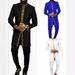 Men's Clothing Hot Selling Men's Long African Hot Stamping African, Ethnic Style 2 Piece Suit Men's New Suit_viptrois.com