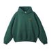 Men's Drop Shoulder Velvet Crocodile Maple Leaf Print Sweatshirt - Oversized Streetwear Pullover With Comfort Fit_viptrois.com