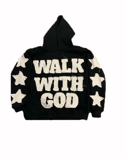 Men's Clothing Personality Street Hip Hop Style Letter Patch Embroidered Hoodie Retro Design Loose Sweatshirt_viptrois.com