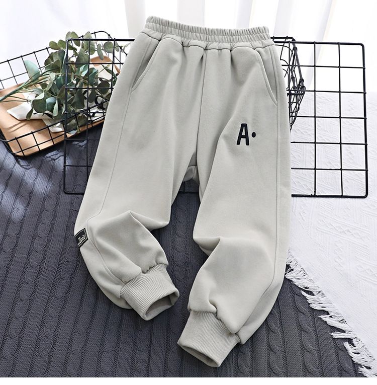 kids'clothing Big boy boy pants sports pants casual fried street handsome tide_viptrois.com