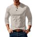 Men's Corduroy Button-Up Sweatshirt – Vintage-Inspired Long Sleeve Shirt For Casual & Layered Looks_viptrois.com