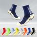 Adhesive football socks Men's non-slip towel bottom sports socks mid-tube ball socks_viptrois.com