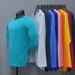 Men's Clothing Sports T Shirt Men's Training Quick Drying Clothes Fitness Clothes Autumn And Winter Thin Loose Casual Running Breathable Long Sleeves_viptrois.com