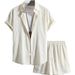 Men's Clothing Casual Hawaiian 3D Printed Short Sleeved Shirt Suit_viptrois.com