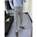 Men's Slim Fit Stretch Dress Pants | Comfortable Business Casual Trousers With Modern Tailored Look_viptrois.com