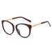 Twisted Cat Frame Glasses Frame Female Makeup Artifact Myopia Can Be Matched With Degree Square Face Frame 8621_viptrois.com