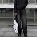 "Unisex Straight-Leg Jeans - Classic Hong Kong Style Denim Pants For Men & Women | Timeless Vintage Wash Options"_viptrois.com